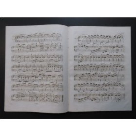 HÜNTEN François Variations Brillantes Op 41 Piano ca1830