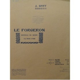 DYFF Jean Le Forgeron Piano 2 Violons ca1925