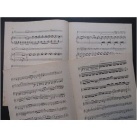 GRÉGOIR LÉONARD Grand Duo sur Tannhäuser Violon Piano ca1890