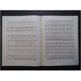 BLANGINI Théodore Les Batelières Chant Piano ca1855