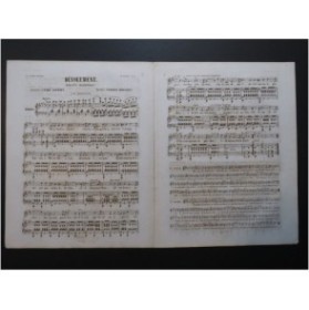 BOIELDIEU Adrien Dévouement Chant Piano ca1845