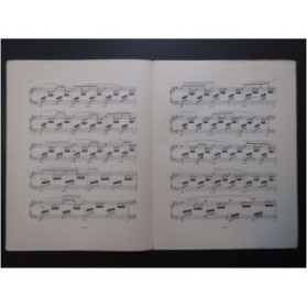 LACK Théodore Le Murmure de la Source Piano 1905