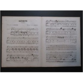 ARNAUD Étienne Fauvinette Chant Piano ca1860