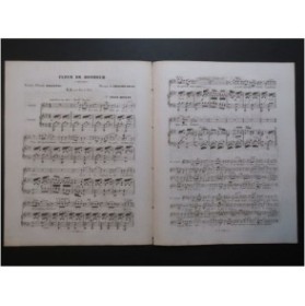 DAVID Félicien Fleur de Bonheur Chant Piano 1847