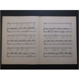 SCHUBERT Franz Lebewohl Adieu Chant Piano ca1869