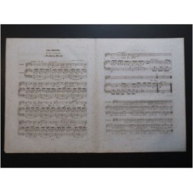 BÉRAT Frédéric Les Pleurs Chant Piano 1841
