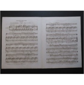 MASINI F. Une fleur délaissée Chant Piano ca1845