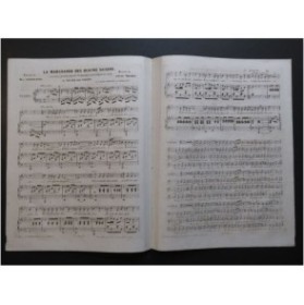 ABADIE Louis La Marchande des quatre saisons Chant Piano ca1855