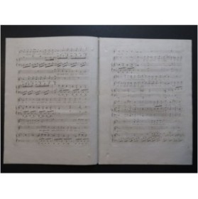 ISOUARD Nicolo Le Billet de Loterie No 1 Chant Piano ou Harpe ca1810