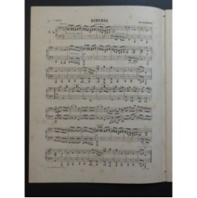 GOLDNER W. Scherzo Piano 4 mains
