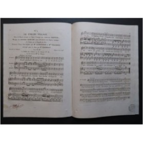 KREUBÉ Frédéric Le Coq du Village No 2 Signature Chant Piano ou Harpe ca1825