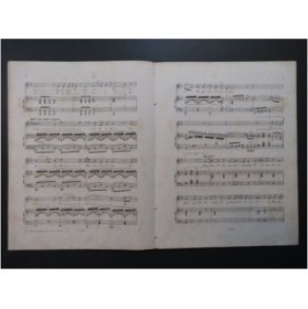 GUMBERT F. Oiseaux Légers Chant Piano ca1850