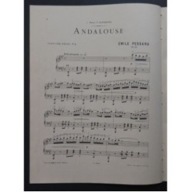 PESSARD Émile Andalouse Piano