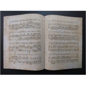 MENDELSSOHN Andante de la 4e Symphonie Piano Violon ca1876
