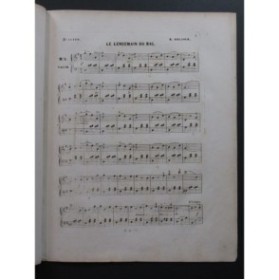 DELISLE Eugène Le Lendemain du Bal Piano ca1840