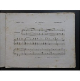 STRAUSS Johann Les Folâtres Piano ca1850