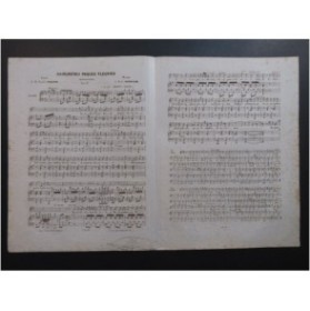 STREICH Henri Aujourd'hui Paques Fleuries Chant Piano ca1840