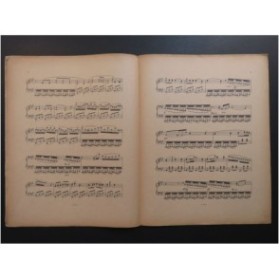WEBER L'Orage Imitation de la Nature Piano ca1914