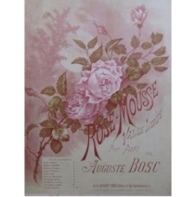 BOSC Auguste Rose-Mousse Piano 1923