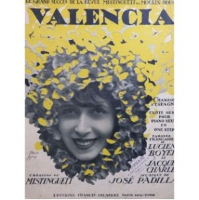 PADILLA José Valencia Chant Piano 1926