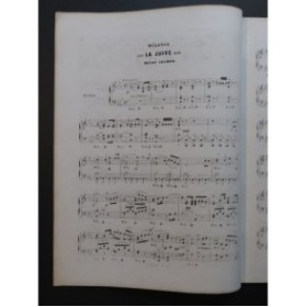 CRAMER Henri Mélange sur la Juive Piano ca1858