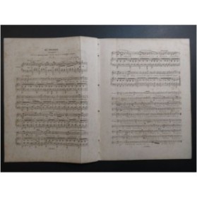 BAUMÈS-ARNAUD H. Au Village Chant Piano ca1840