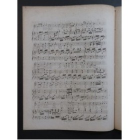 MOZART W. A. Air du Mariage de Figaro Chant Piano ou Harpe ca1810