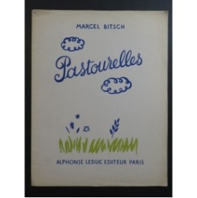 BITSCH Marcel Pastourelles 2e Album Pièces Piano 4 mains 1956