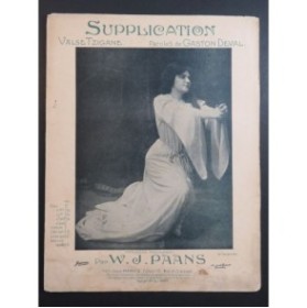 PAANS W. J. Supplications Piano 1907