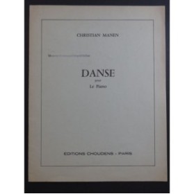 MANEN Christian Danse Piano 1966