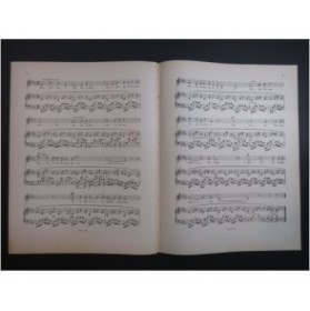FAURÉ Gabriel Les Berceaux Chant Piano ca1886