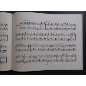 STRAUSS Edouard Que la vie est belle Piano ca1880