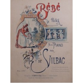 DE VILBAC Renaud BéBé Piano ca1890