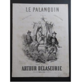 DELASEURIE Arthur Le Palanquin Piano ca1862