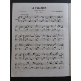 DELASEURIE Arthur Le Palanquin Piano ca1862