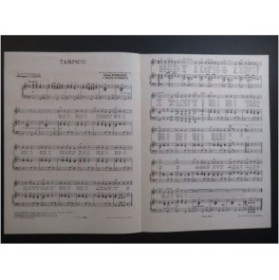 ROBERTS Allan FISHER Doris Tampico Chant Piano 1945