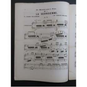 SÜLLERMANN Johann La Georgienne Piano XIXe siècle