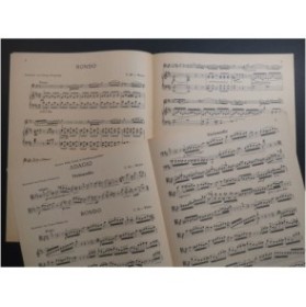 WEBER Adagio Rondo Piano Violoncelle