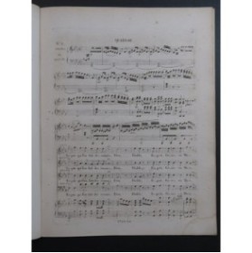 BOIELDIEU Adrien Ma Tante Aurore No 2 Quatuor Chant Piano ou Harpe ca1820
