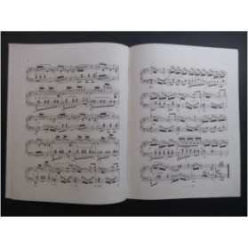 KÜCKEN Friedrich La Captive Mélodie Hébraïque Piano ca1880