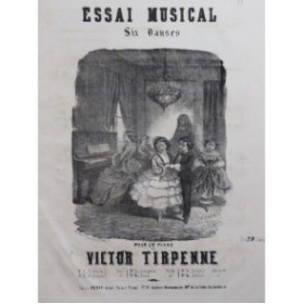TIRPENNE Victor Follette Piano ca1850