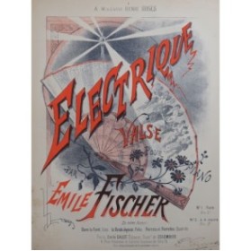 FISCHER Émile Électrique Piano ca1895