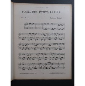 SALI Frédéric Polka des Petits Lapins Piano