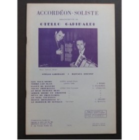 GARIBOLDI Otello Accordéon Soliste 10 Pièces Accordéon 1951