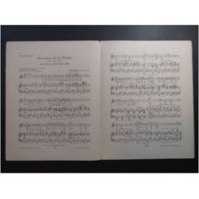 REGER Max Berceuse de la Vierge Chant Piano 1914