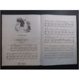 BÉRAT Frédéric La Jeune Fille Chant Piano ca1830