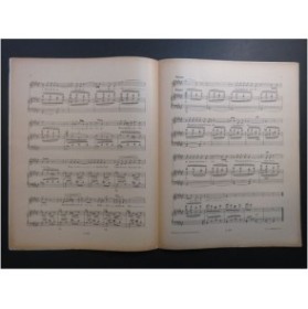 GEORGES Alexandre Barcarolle du Samouraï Chant Piano 1913