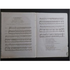 ALLART Ag. L'Inconstant Chant Piano ou Harpe ca1820