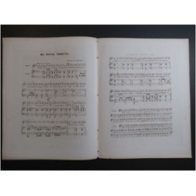 BÉRAT Frédéric Ma Petite Toinette Chant Piano 1848