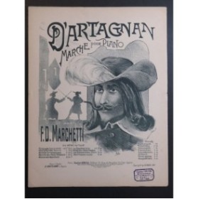 MARCHETTI F. D. D'Artagnan Piano 1901